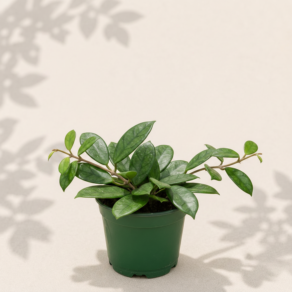 Hoya Chouke 2 inch starter plant in dark green nursery pot
