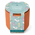 Tiny Terracotta Pet Grow Kit Curious Catnip by Modern Sprout